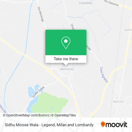 Sidhu Moose Wala - Legend map