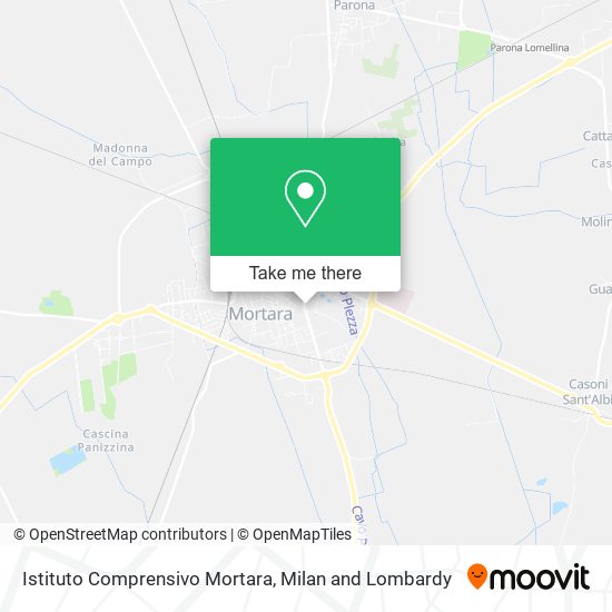 Istituto Comprensivo Mortara map