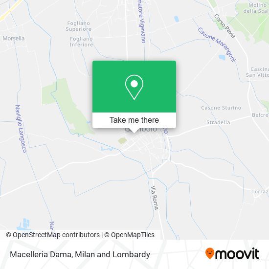 Macelleria Dama map