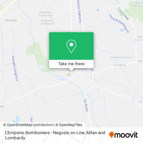 L'Emporio Bomboniere - Negozio on Line map