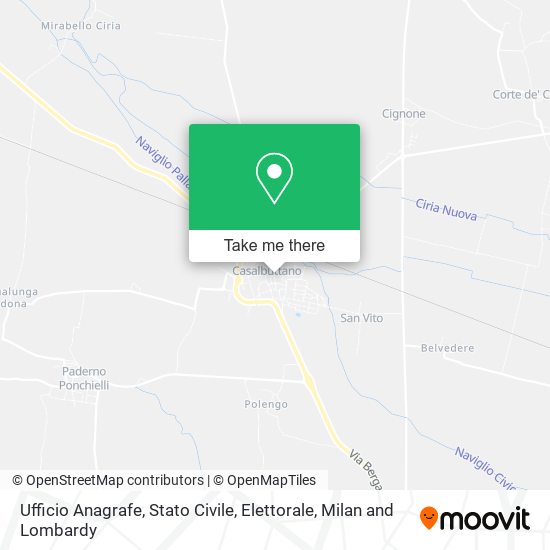 Ufficio Anagrafe, Stato Civile, Elettorale map