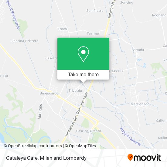 Cataleya Cafe map
