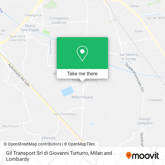 Gil Transport Srl di Giovanni Turturro map