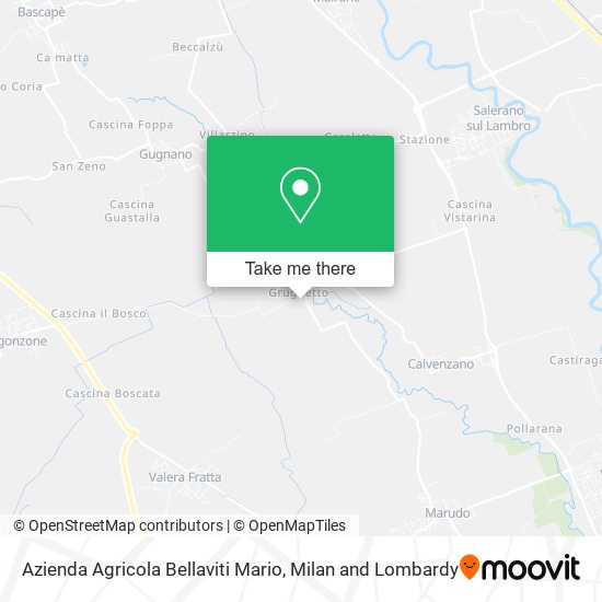 Azienda Agricola Bellaviti Mario map