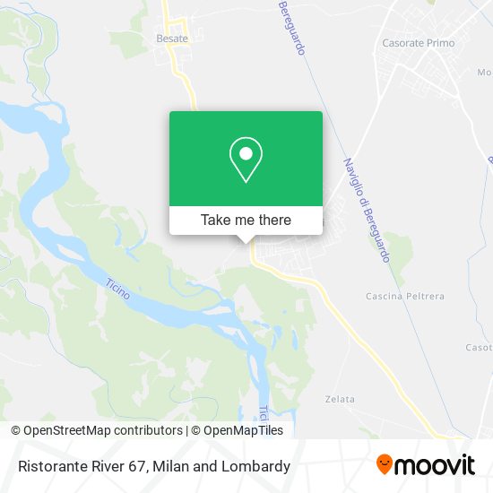 Ristorante River 67 map