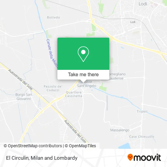 El Circulin map