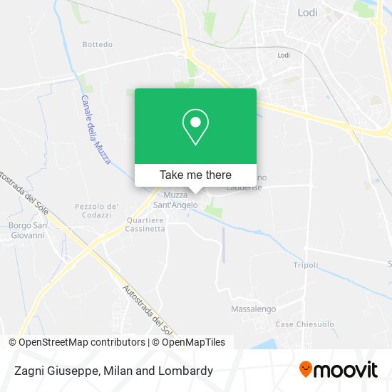 Zagni Giuseppe map