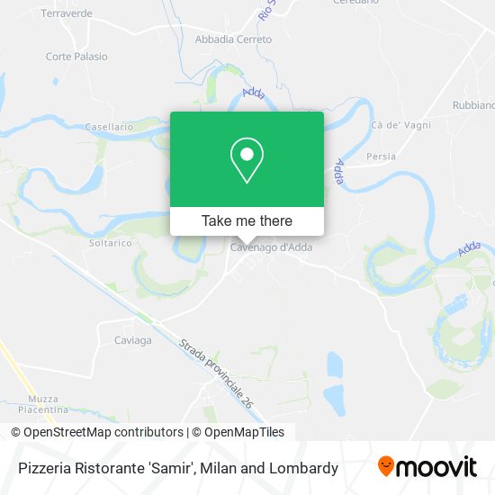 Pizzeria Ristorante 'Samir' map
