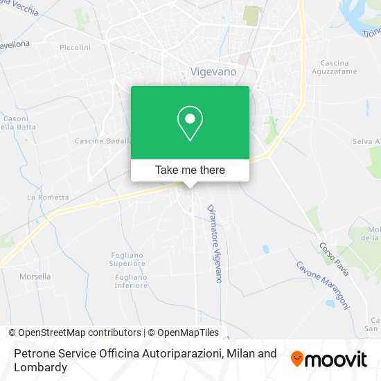 Petrone Service Officina Autoriparazioni map