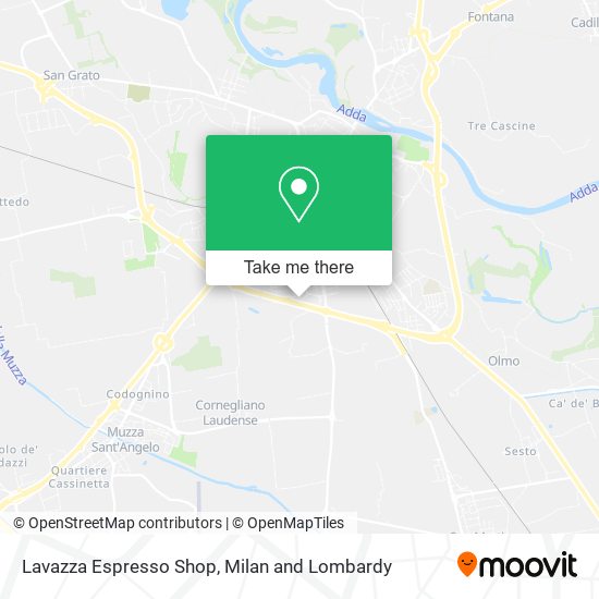 Lavazza Espresso Shop map