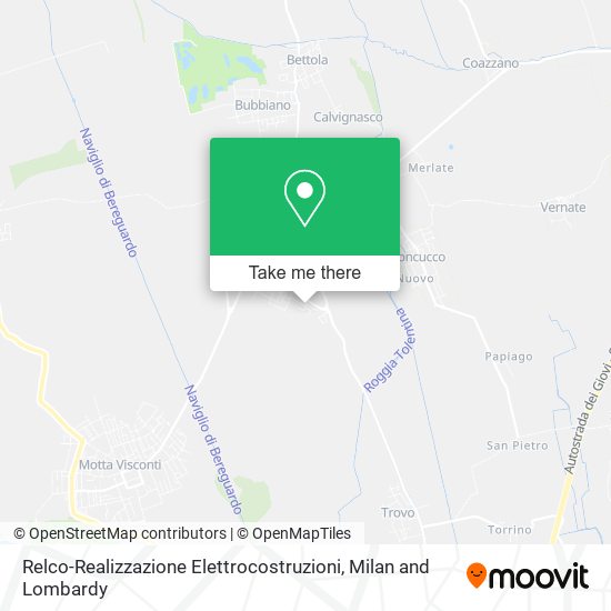 Relco-Realizzazione Elettrocostruzioni map