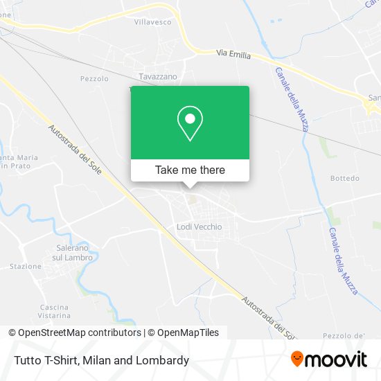 Tutto T-Shirt map