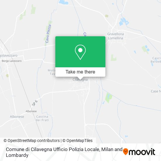 Comune di Cilavegna Ufficio Polizia Locale map