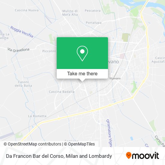 Da Francon Bar del Corso map