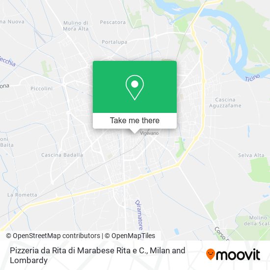 Pizzeria da Rita di Marabese Rita e C. map