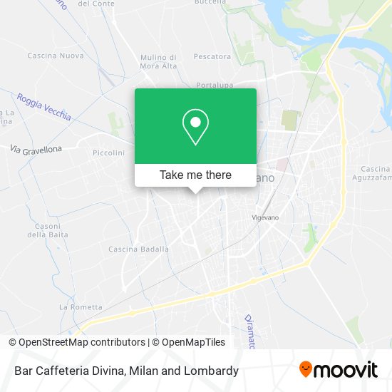 Bar Caffeteria Divina map