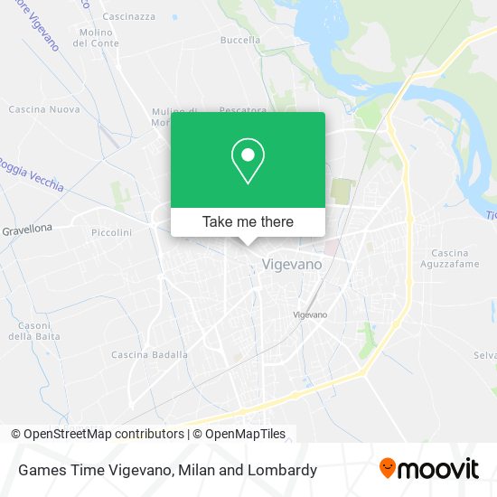 Games Time Vigevano map