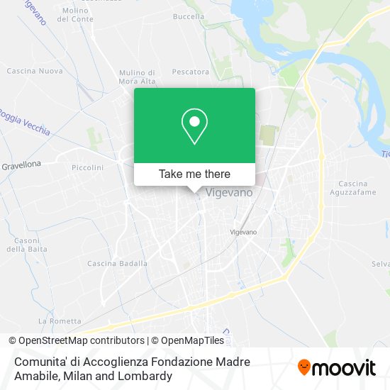 Comunita' di Accoglienza Fondazione Madre Amabile map