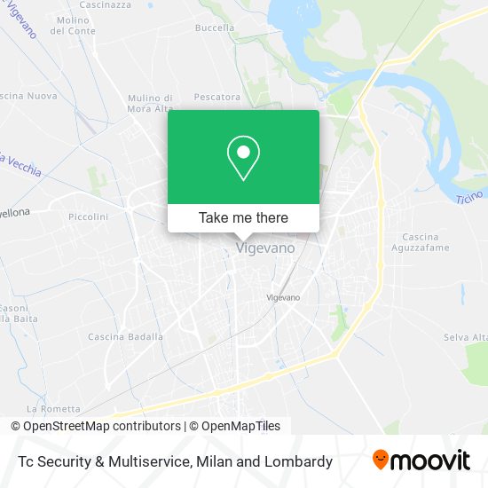 Tc Security & Multiservice map