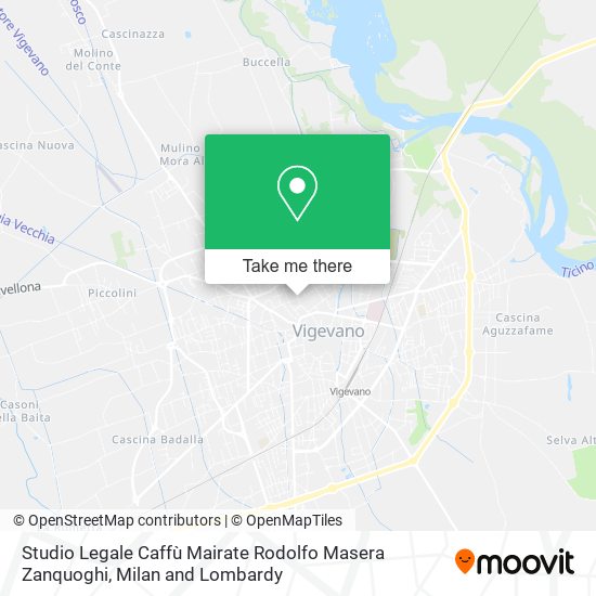 Studio Legale Caffù Mairate Rodolfo Masera Zanquoghi map
