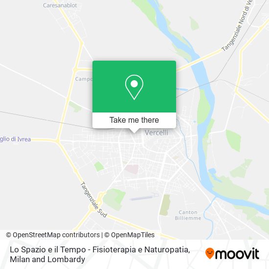 Lo Spazio e il Tempo - Fisioterapia e Naturopatia map