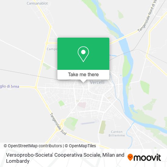 Versoprobo-Societa' Cooperativa Sociale map