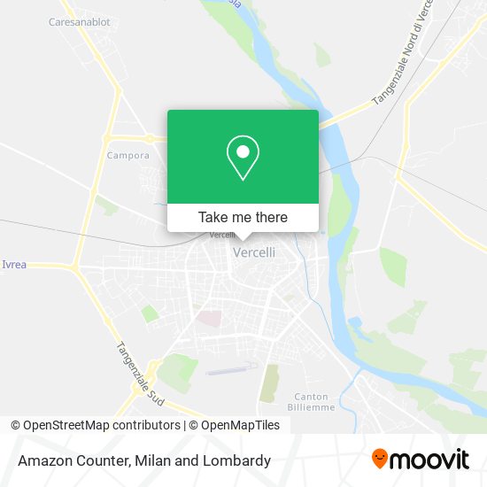 Amazon Counter map