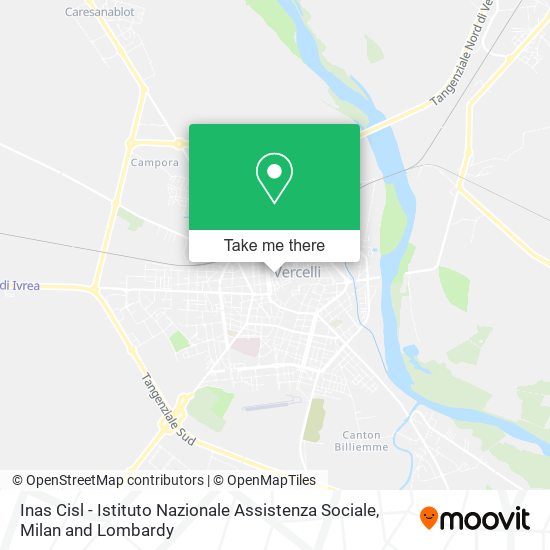 Inas Cisl - Istituto Nazionale Assistenza Sociale map