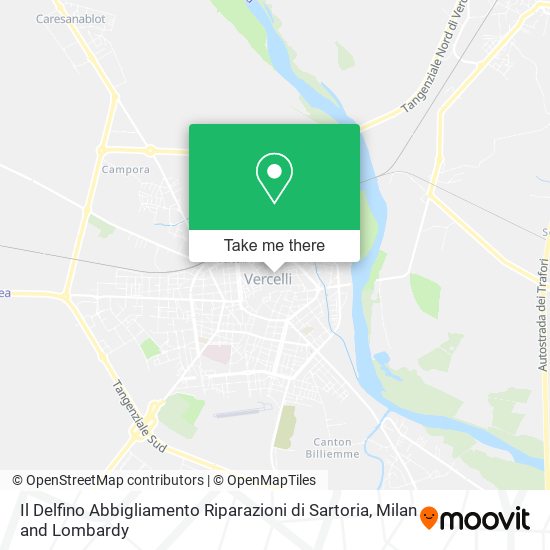 Il Delfino Abbigliamento Riparazioni di Sartoria map