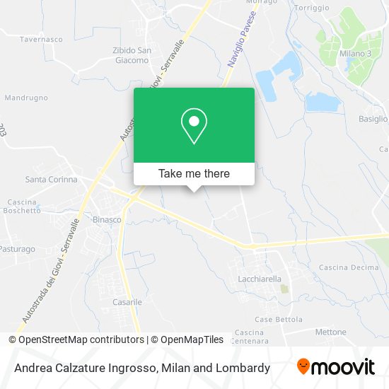 Andrea Calzature Ingrosso map