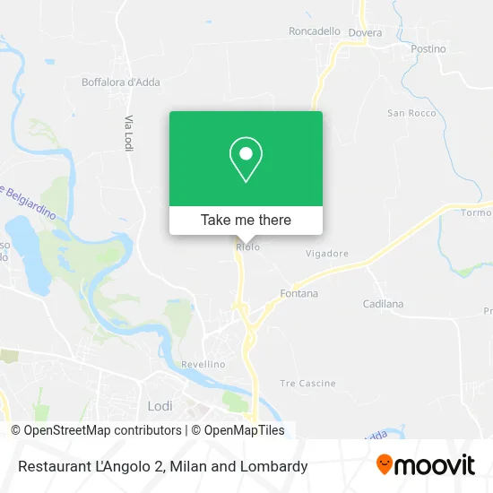 Restaurant L'Angolo 2 map