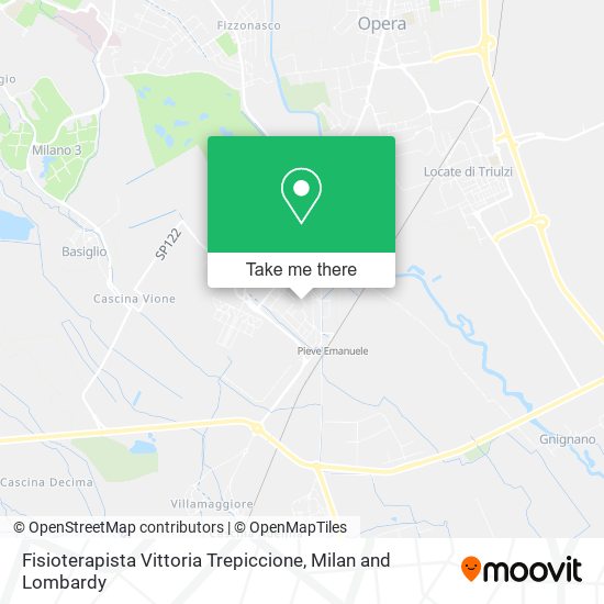 Fisioterapista Vittoria Trepiccione map