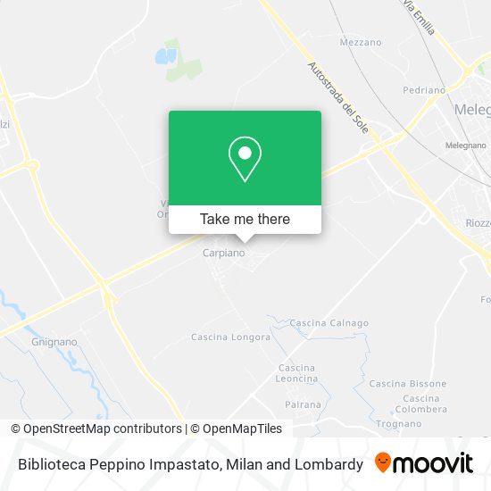 Biblioteca Peppino Impastato map
