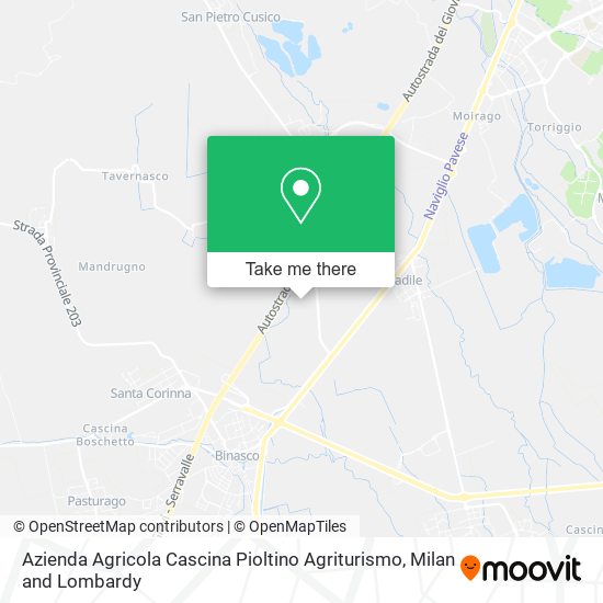 Azienda Agricola Cascina Pioltino Agriturismo map