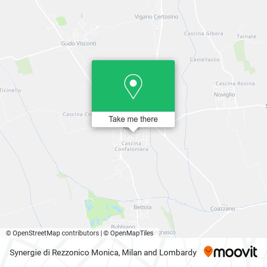 Synergie di Rezzonico Monica map