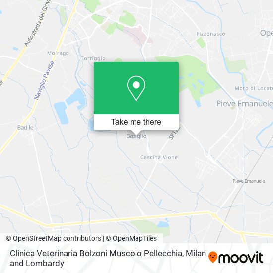 Clinica Veterinaria Bolzoni Muscolo Pellecchia map