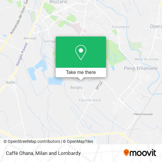 Caffè Ohana map