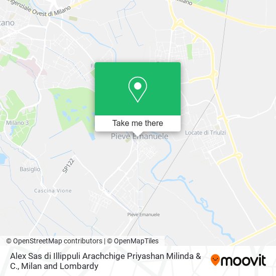 Alex Sas di Illippuli Arachchige Priyashan Milinda & C. map