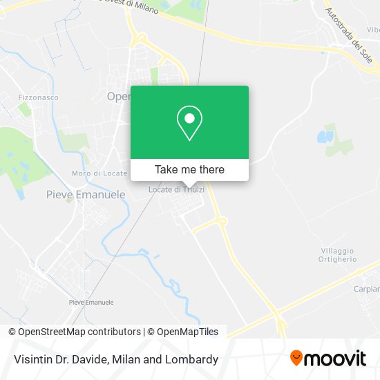 Visintin Dr. Davide map