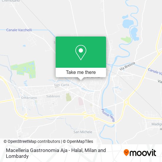 Macelleria Gastronomia Aja - Halal map