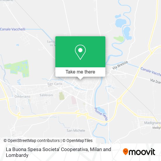 La Buona Spesa Societa' Cooperativa map