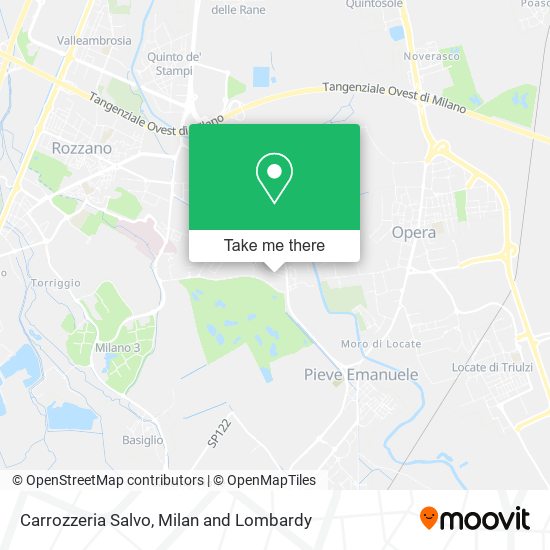 Carrozzeria Salvo map