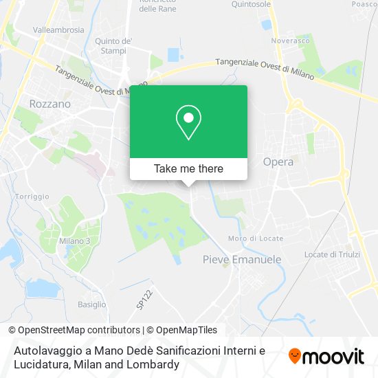 Autolavaggio a Mano Dedè Sanificazioni Interni e Lucidatura map