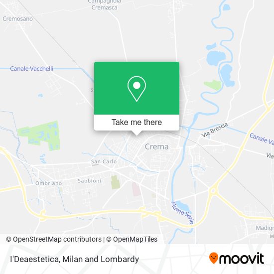 I'Deaestetica map