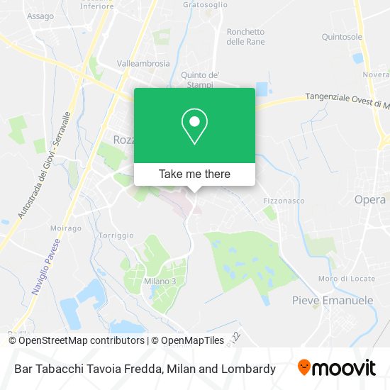 Bar Tabacchi Tavoia Fredda map