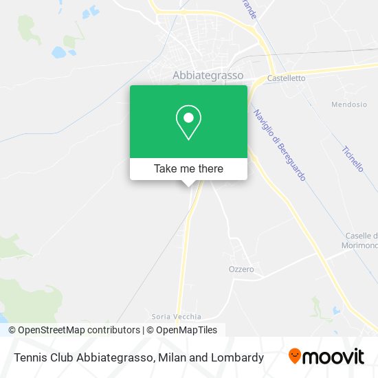 Tennis Club Abbiategrasso map