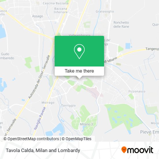 Tavola Calda map