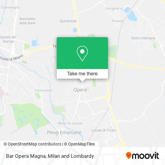Bar Opera Magna map