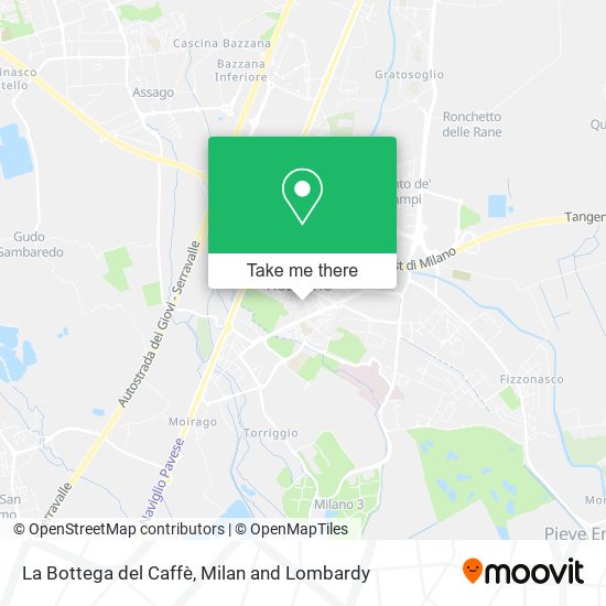 La Bottega del Caffè map