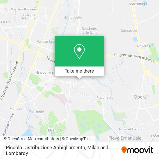 Piccolo Distribuzione Abbigliamento map